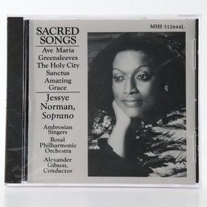 Sacred Songs by Jessye Norman, Ambrosian Singers (CD, 1990) SEALED NEW Cracked